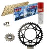 Kit de Transmision DID 520ZVMX ULTRALIGERO Super Reforzado ORO APRILIA RSV4 1000 RF Conversion 520 Ultralight 15-20 