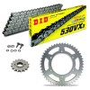 Sprockets & Chain Kit DID 530VX3 Steel Grey CAGIVA Grand Canyon 900 99 