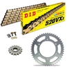 Sprockets & Chain Kit DID 520VX3 Gold & Black HONDA CBR 600 FS Sport Conversion 520 01-02 