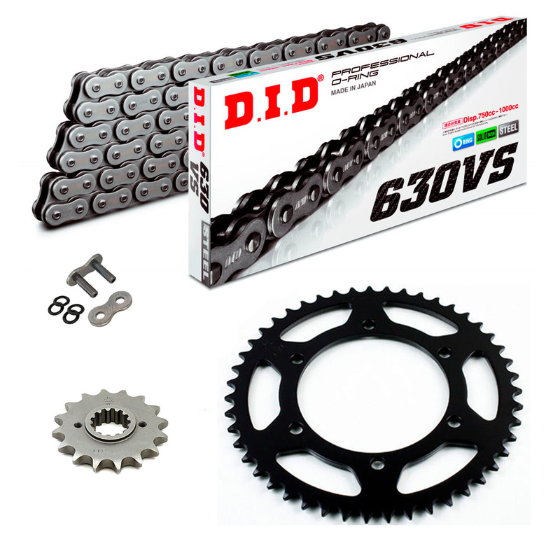 Kit de Transmision DID 630VS Gris Acero HONDA CBX 1050 78-79
