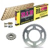 Sprockets & Chain Kit DID 428HD Gold HYOSUNG GT1 25  R Comet 09-12 