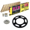 Sprockets & Chain Kit DID 428HD Gold HYOSUNG RT 125 Karion D Citytrail 08-15 