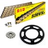 Sprockets & Chain Kit DID 520VX3 Gold & Black KTM LC4 640 Adventure R 99-07 