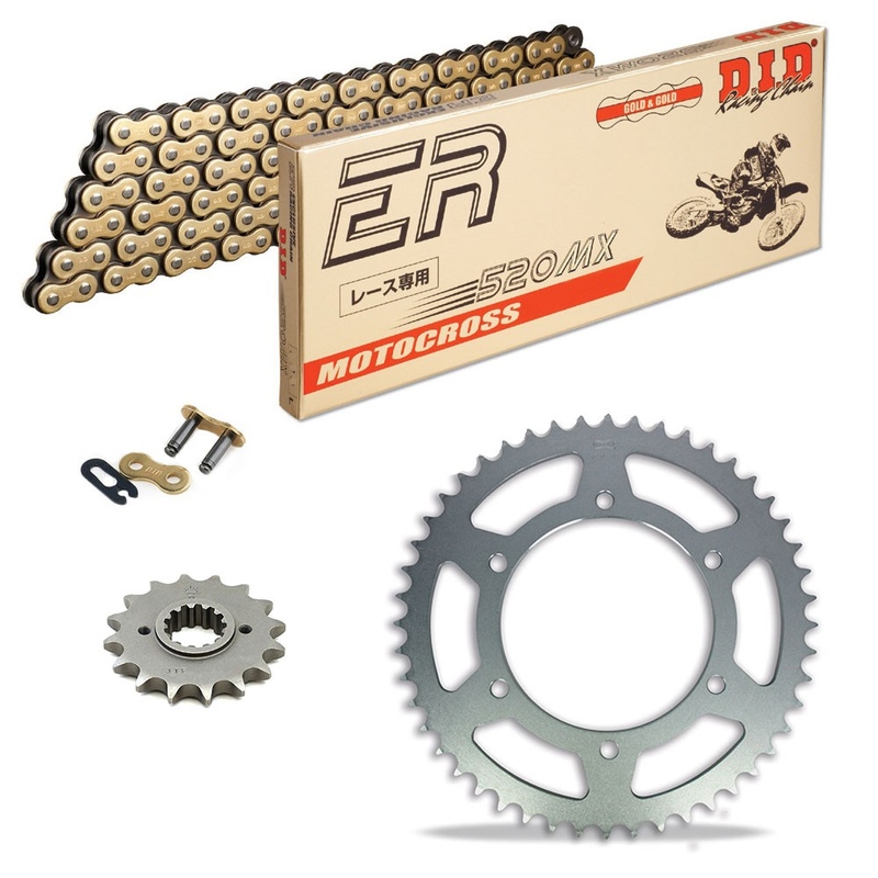 Sprockets & Chain Kit DID 520MX Gold KTM 250 MX 83-87