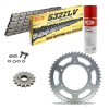 KIT DE TRANSMISION DID 532ZLV Gris Acero KAWASAKI ZX10 Tomcat 88-90 