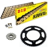 Sprockets & Chain Kit DID 520VX3 Gold & Black SUZUKI SP 400 79-82 
