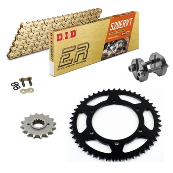 Sprockets & Chain Kit DID 520ERVT Gold GAS GAS SM 450 13 Free Riveter!