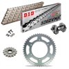 KIT DE TRANSMISION DID 520 ZVM-X Plata Super Reforzado APRILIA AF1 125 Futura 90-93 Remachadora Gratis!