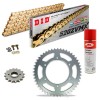 Sprockets & Chain Kit DID 520 ZVM-X Gold APRILIA Tuareg 125 Disco 87