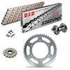 Sprockets & Chain Kit DID 520ZVM-X Silver CAGIVA Cruiser 125 87-89 Free Riveter!