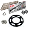 Sprockets & Chain Kit DID 520ZVM-X Silver CAGIVA N1 125 97-99 Free Riveter!
