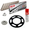 Sprockets & Chain Kit DID 520ZVM-X Silver CAGIVA N1 125 97-99