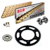 Sprockets & Chain Kit DID 520ZVM-X Gold DUCATI Monster 620 Dark MD 04 Free Riveter!