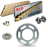 Sprockets & Chain Kit DID 530ZVM-X2 Gold HONDA VF Magna Deluxe 95-04 Free Riveter