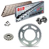 Sprockets & Chain Kit DID 525ZVM-X2 Silver HONDA VT600 Shadow Deluxe 01-07 Free Riveter!