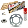 Sprockets & Chain Kit DID 520ZVM-X Gold HYOSUNG COMET 250 GT 04-16