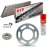 Sprockets & Chain Kit DID 520 ZVM-X Steel Grey KAWASAKI Z800 13-17