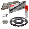 KIT DE TRANSMISION DID 520 ZVM-X Gris Acero Super Reforzado KTM Duke 390 13-23