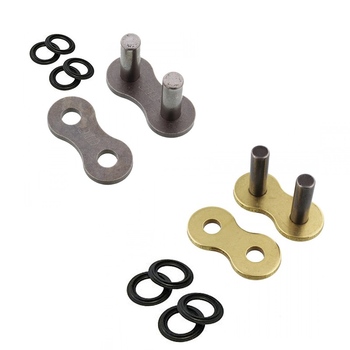 DID 530 VX3 Solid Rivet Connecting Link Gold