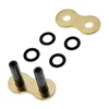 DID 530 VX3 Hollow Rivet Link Gold