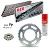 Sprockets & Chain Kit DID 525ZVM-X2 Steel Grey TRIUMPH Speed Four 600 03-05
