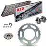 KIT DE TRANSMISION DID 525ZVM-X2 Super Reforzado GRIS ACERO YAMAHA TRX 850 96-00