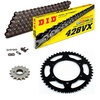 KIT DE TRANSMISION DID 428VX GRIS ACERO Reforzado HONDA CD 175 71-78
