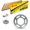 Sprockets & Chain Kit DID 428VX Gold HYOSUNG GT1 25  R Comet 09-12 