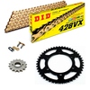 Sprockets & Chain Kit DID 428VX Gold RIEJU RS2 Naked 125 06-09 