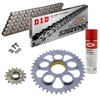 Sprockets & Chain Kit DID 520 ZVM-X Steel Grey DUCATI 748 R 00-02