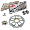 Sprockets & Chain Kit DID 520 ZVM-X Silver DUCATI 748 R 00-02 Free Riveter!