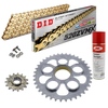 Sprockets & Chain Kit DID 520ZVM-X Gold DUCATI Monster S2R 800 05-07