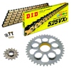 Sprockets & Chain Kit DID 525VX3 Gold DUCATI Hyperstrada 821 13-15 