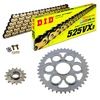 Sprockets & Chain Kit DID 525VX3 Gold/Black DUCATI Panigale 1299 15-17 