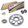 Sprockets & Chain Kit DID 525ZVM-X Gold DUCATI 848 08-13 Free Riveter!