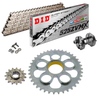 Sprockets & Chain Kit DID 525ZVM-X Silver DUCATI Hypermotard 1100 Evo 10-13 Free Riveter!