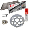 Sprockets & Chain Kit DID 530ZVM-X Steel Grey DUCATI Multistrada 1200 10-17