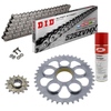 KIT DE TRANSMISION DID 525ZVM-X Super Reforzado GRIS ACERO DUCATI Streetfighter 848 12-15