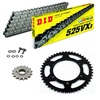 Sprockets & Chain Kit DID 525VX3 Steel Grey HONDA CRF 1100 L Africa Twin 2020-25 