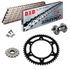 Sprockets & Chain Kit DID 525ZVM-X2 Silver YAMAHA TRACER 700 2020 Free Riveter 