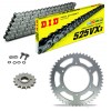 Sprockets & Chain Kit DID 525VX3 Steel Grey BENELLI TRK 502 17-26