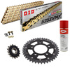 KIT DE CADENA HONDA CRF 1000 L Africa Twin 16-19 Reforzado Oro Acero Alu Negro	
