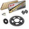 KIT DE CADENA HONDA CRF 1100 L Africa Twin 2020-25 Reforzado Oro Acero Alu Negro Remachadora Gratis
