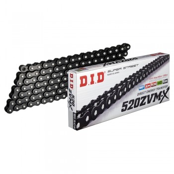 DID CHAIN 520 ZVM-X with X-RING Black