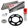 Sprockets & Chain Kit DID 530ZVM-X2 Steel Grey SUZUKI GSX-R 1100 Conversion 530 90-92
