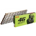 DID CHAIN 520 VR46 with X-RING Silver/Gold