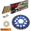 KIT DE CADENA SUZUKI LTZ 400 Quadsport 03-08 Power Kit ATV Racing Corona Dual Azul