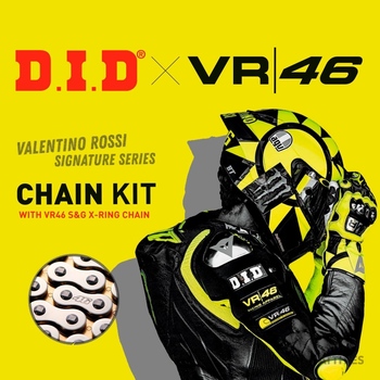 KIT DE TRANSMISION DID 520 VR46 HONDA CB 500 X 13-18 Remachadora Gratis!!	