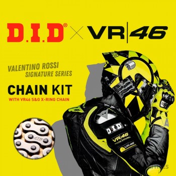 HONDA CBR 500 R 13-21 DID VR46 Chain Kit