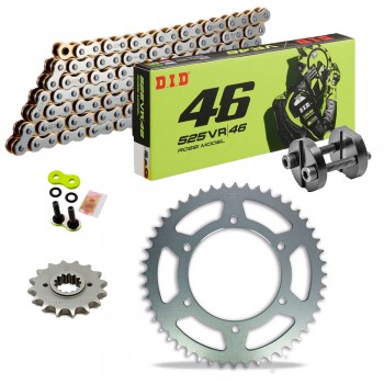 TRIUMPH Daytona R 675 13-17 DID VR46 Chain Kit Free Riveter!!